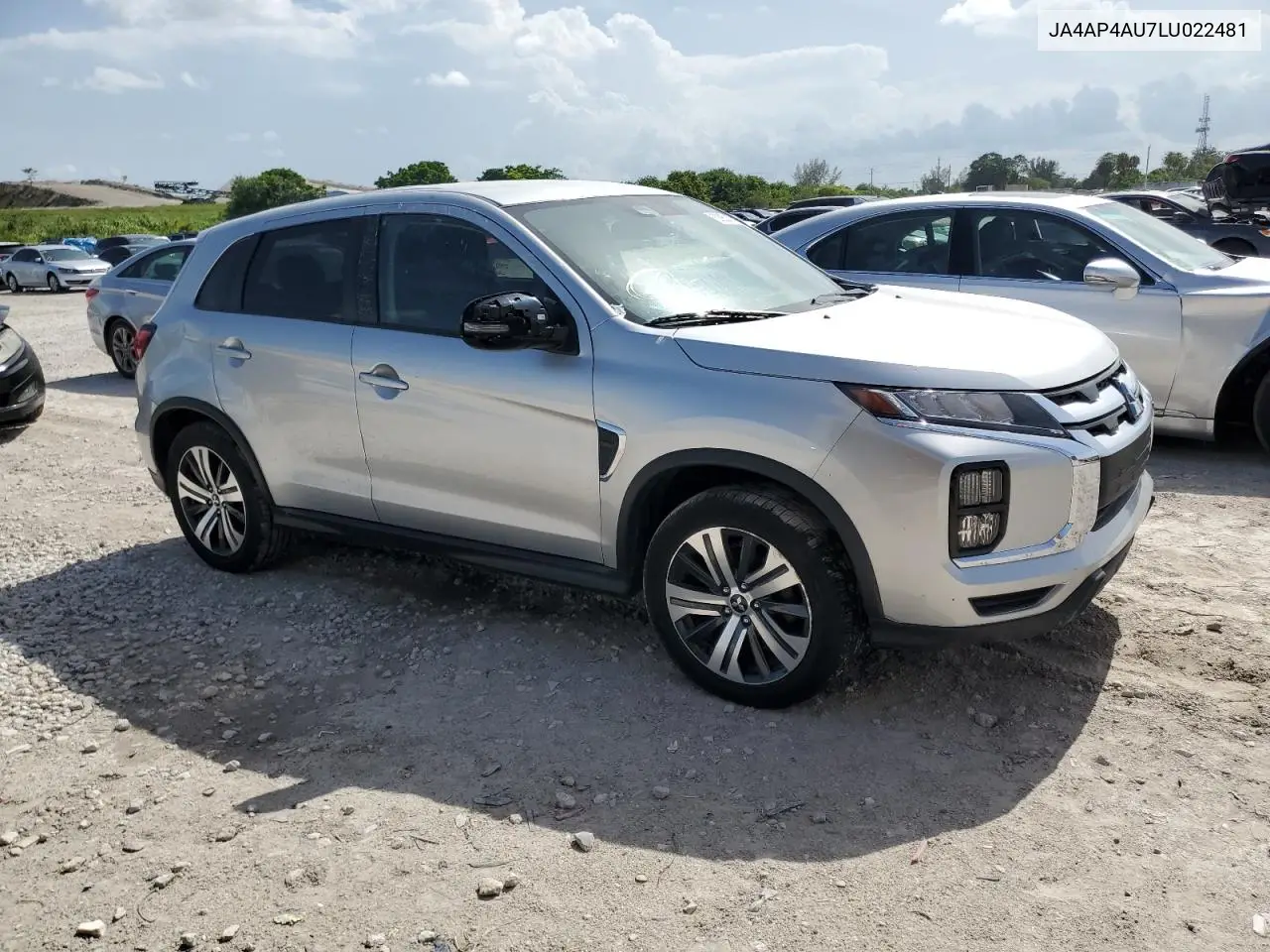 2020 Mitsubishi Outlander Sport Se VIN: JA4AP4AU7LU022481 Lot: 62902675