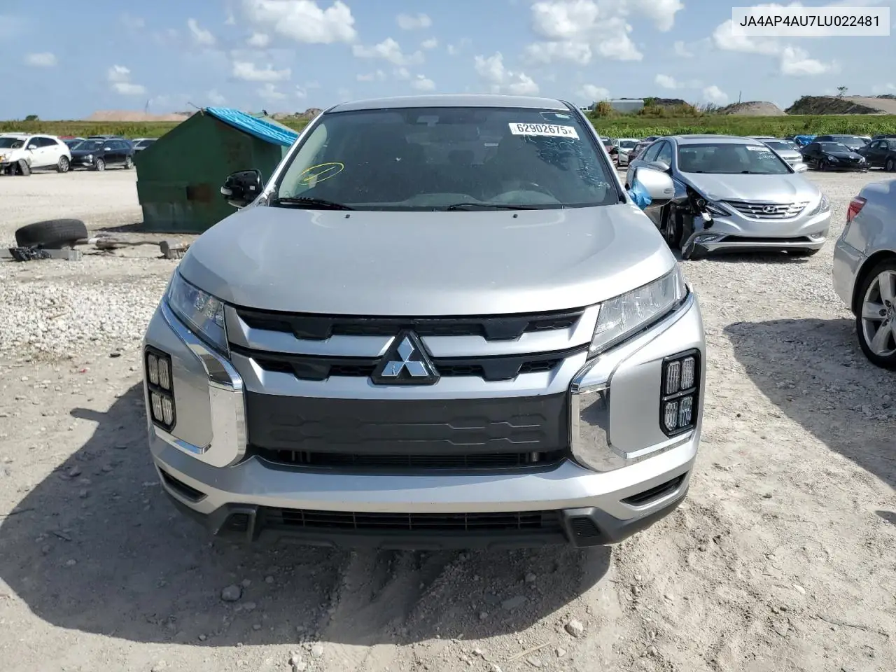 2020 Mitsubishi Outlander Sport Se VIN: JA4AP4AU7LU022481 Lot: 62902675