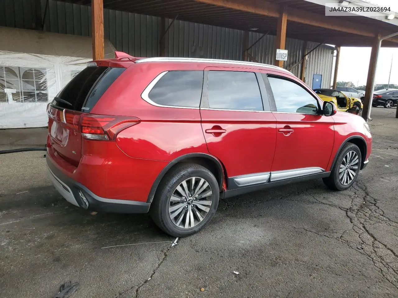 2020 Mitsubishi Outlander Se VIN: JA4AZ3A39LZ023694 Lot: 64337395