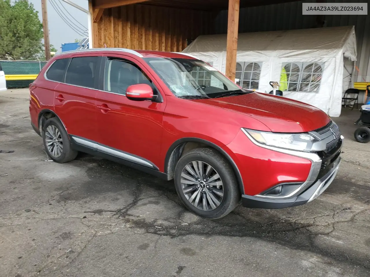 2020 Mitsubishi Outlander Se VIN: JA4AZ3A39LZ023694 Lot: 64337395