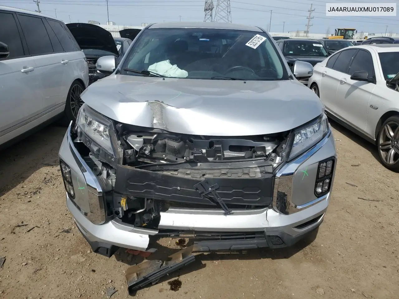 2021 Mitsubishi Outlander Sport Es VIN: JA4ARUAUXMU017089 Lot: 52875795