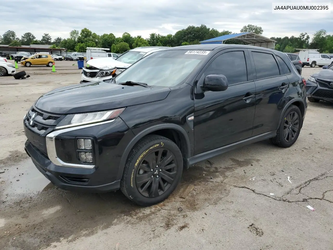 2021 Mitsubishi Outlander Sport Es VIN: JA4APUAU0MU002395 Lot: 56174235