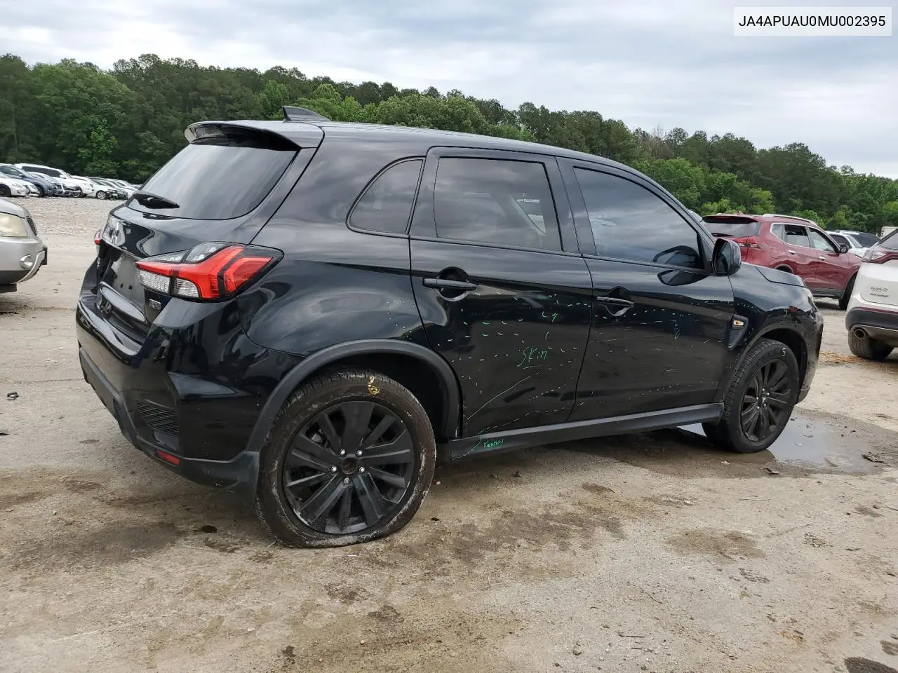 2021 Mitsubishi Outlander Sport Es VIN: JA4APUAU0MU002395 Lot: 56174235