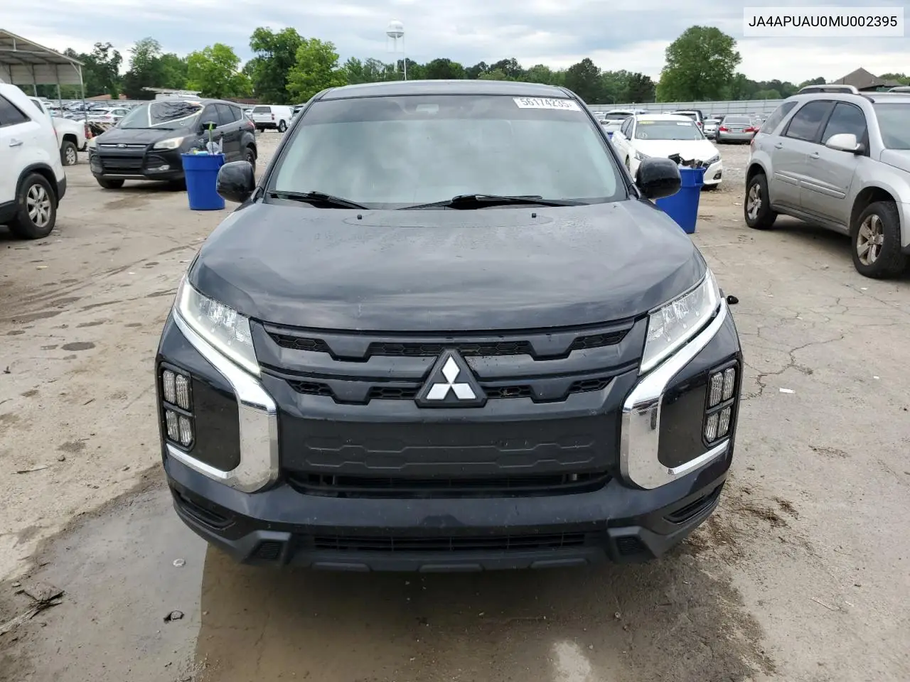 2021 Mitsubishi Outlander Sport Es VIN: JA4APUAU0MU002395 Lot: 56174235
