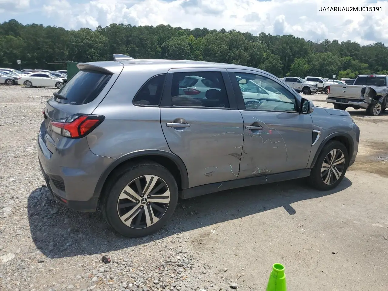 2021 Mitsubishi Outlander Sport Es VIN: JA4ARUAU2MU015191 Lot: 62304515