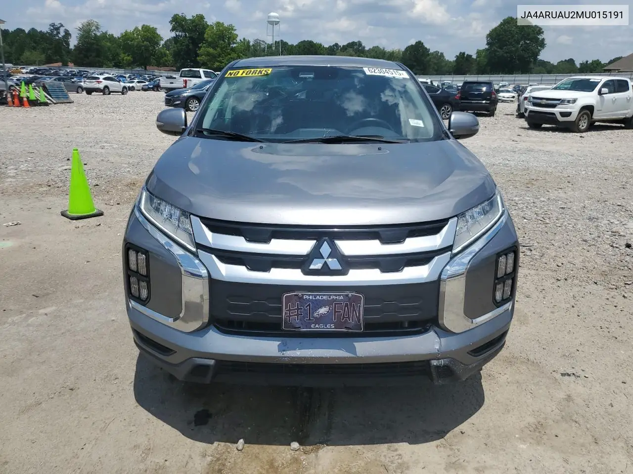 2021 Mitsubishi Outlander Sport Es VIN: JA4ARUAU2MU015191 Lot: 62304515