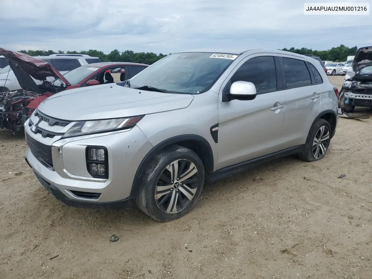 2021 Mitsubishi Outlander Sport Es VIN: JA4APUAU2MU001216 Lot: 62494765
