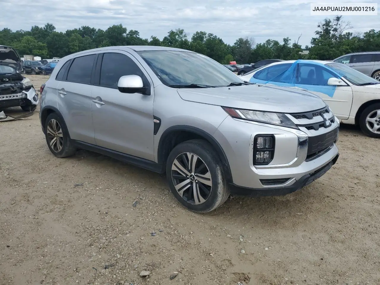 2021 Mitsubishi Outlander Sport Es VIN: JA4APUAU2MU001216 Lot: 62494765