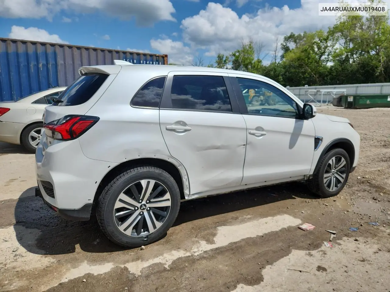 2021 Mitsubishi Outlander Sport Es VIN: JA4ARUAUXMU019408 Lot: 62777945