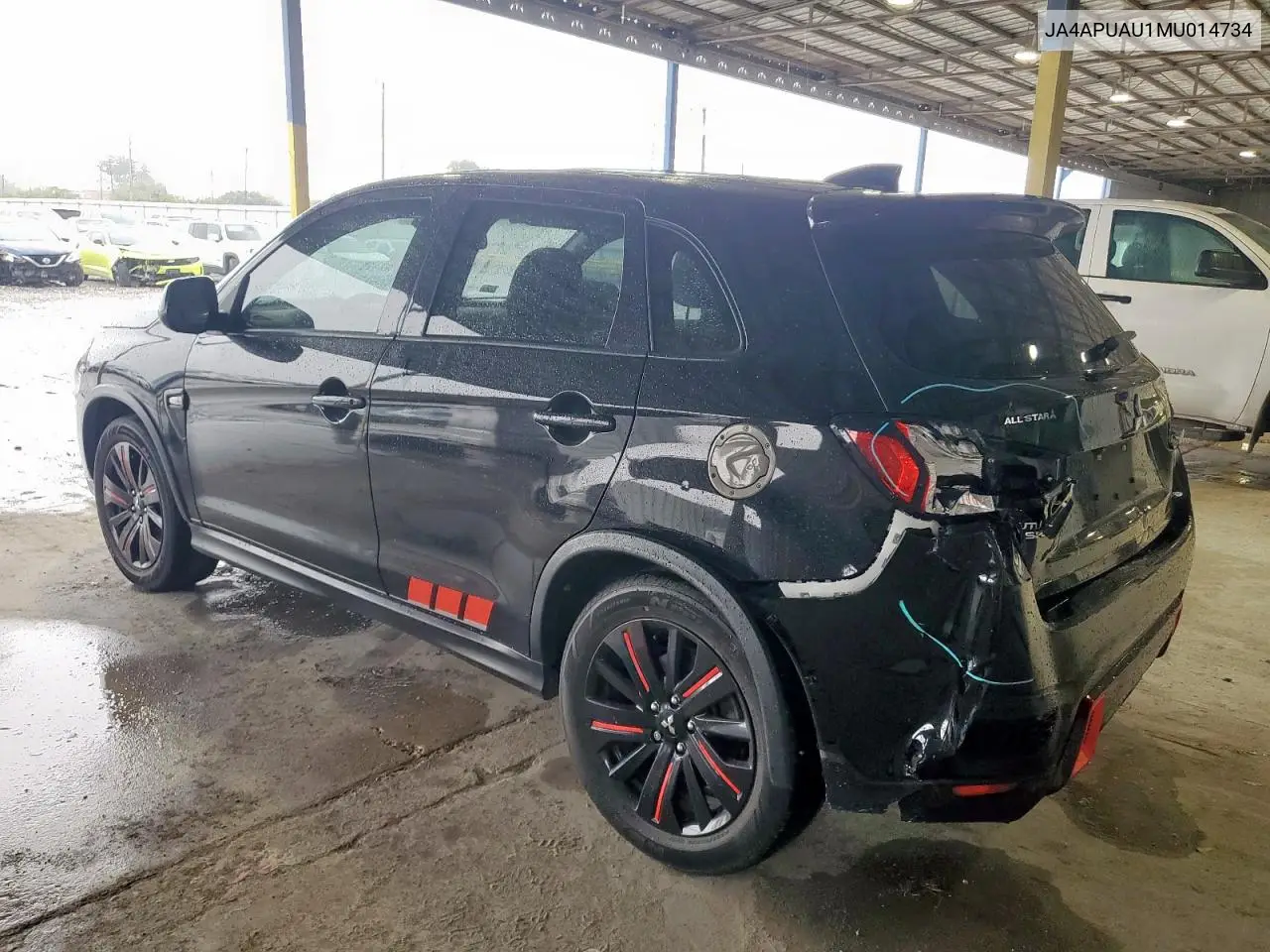 2021 Mitsubishi Outlander Sport Es VIN: JA4APUAU1MU014734 Lot: 62986915