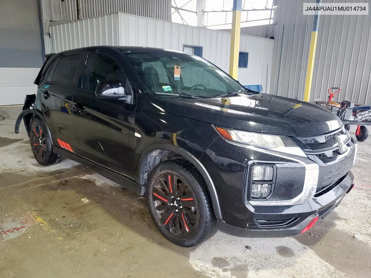 2021 Mitsubishi Outlander Sport Es VIN: JA4APUAU1MU014734 Lot: 62986915