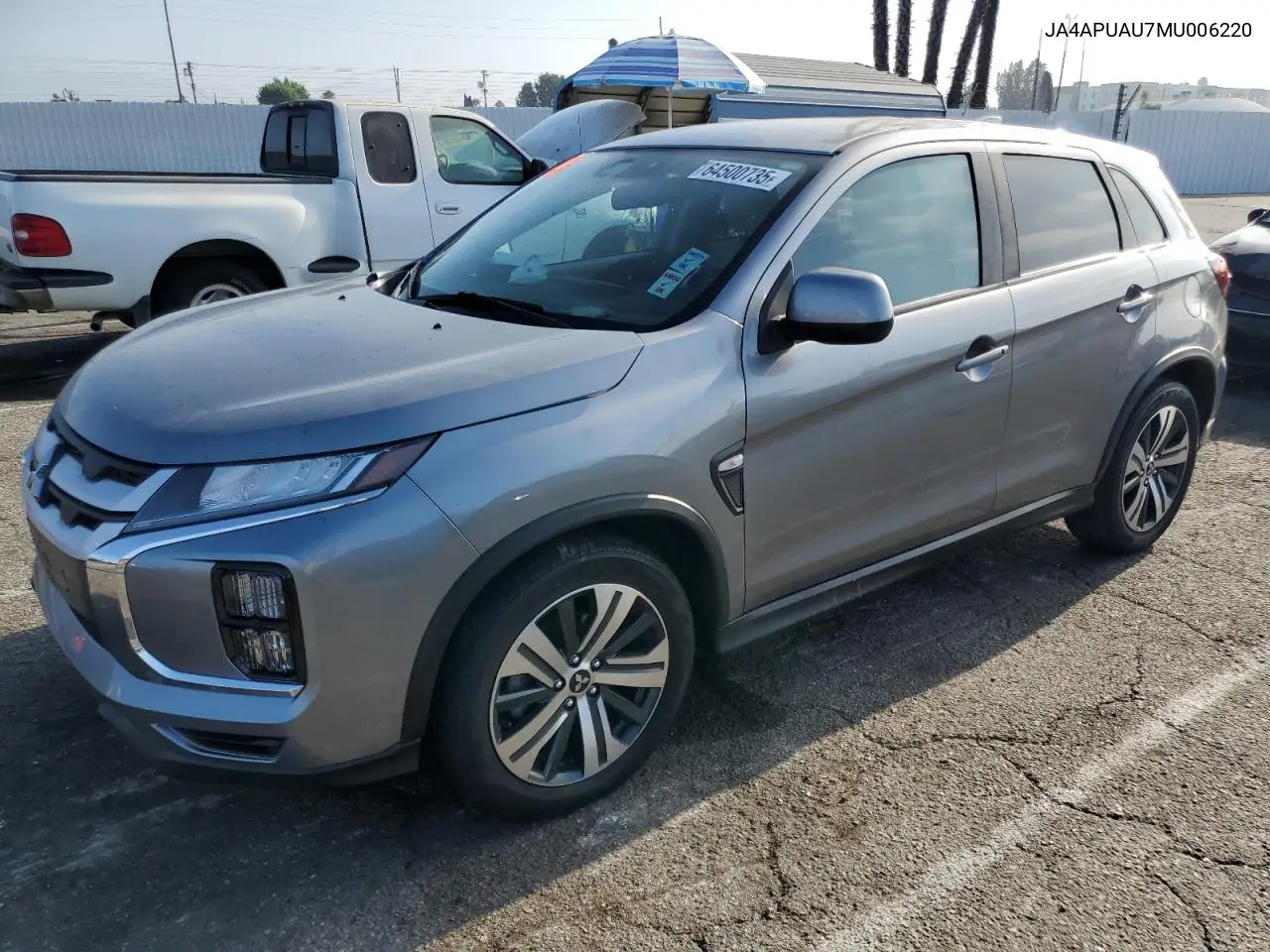 2021 Mitsubishi Outlander Sport Es VIN: JA4APUAU7MU006220 Lot: 64500735