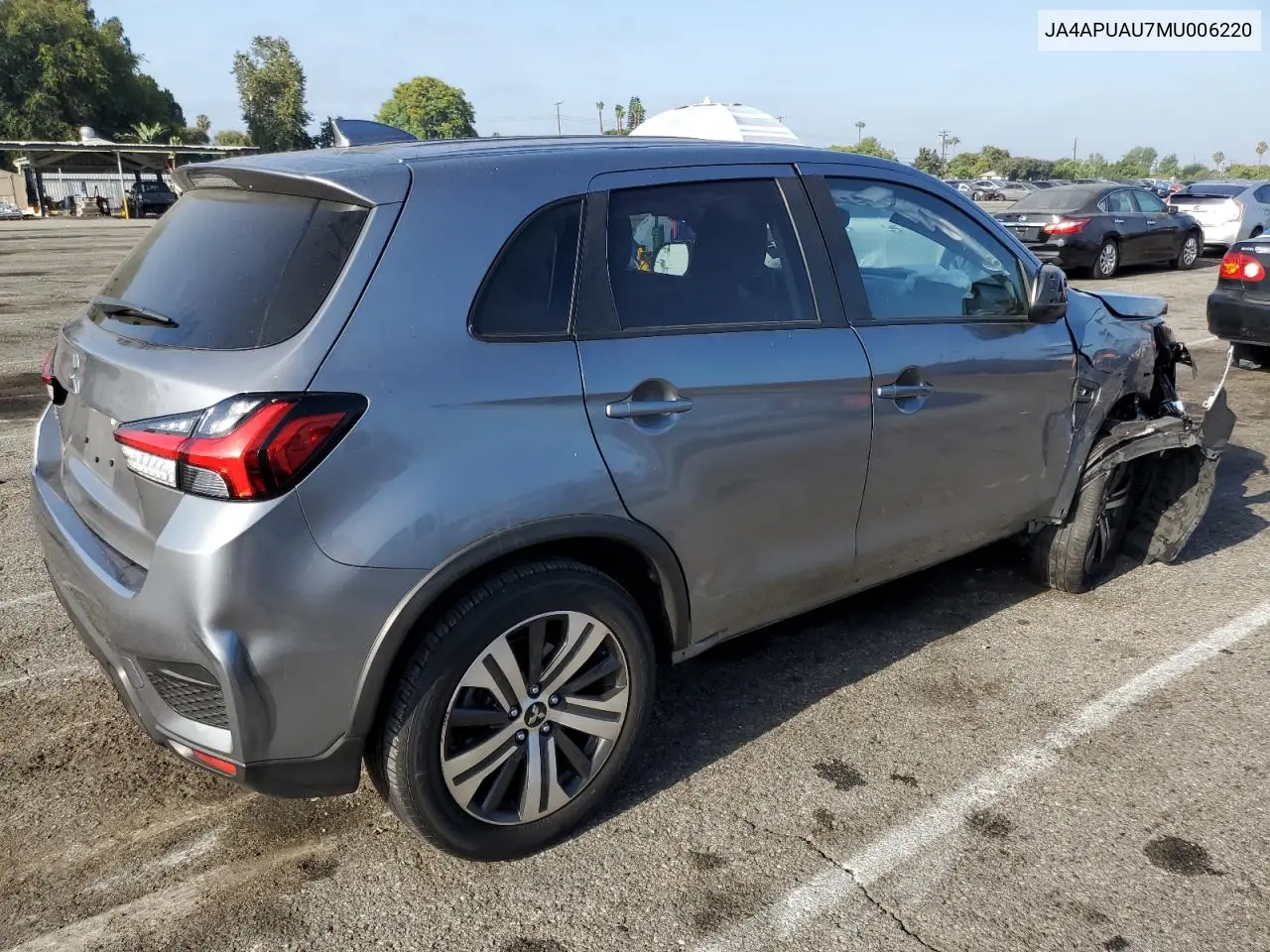 2021 Mitsubishi Outlander Sport Es VIN: JA4APUAU7MU006220 Lot: 64500735