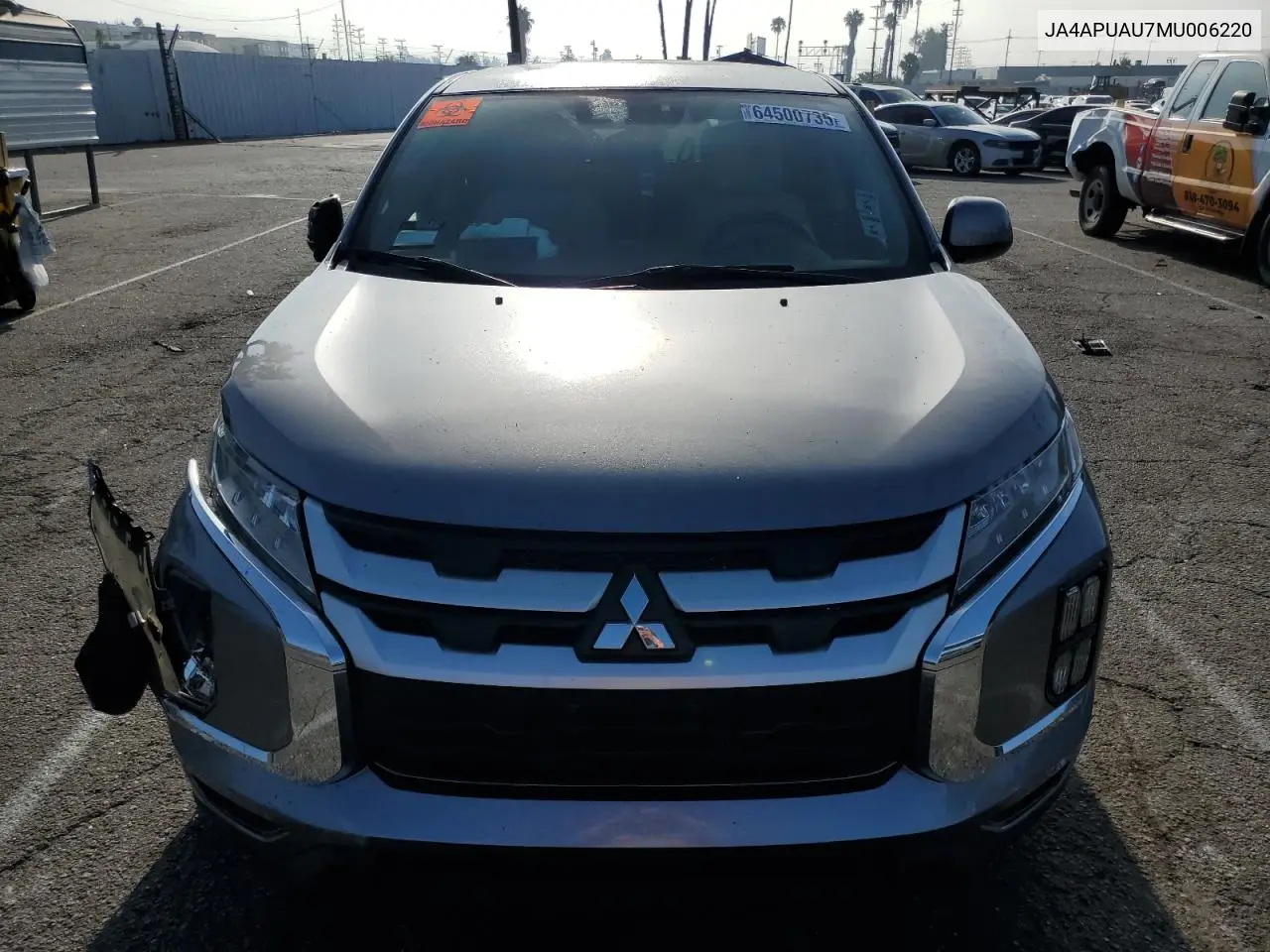 2021 Mitsubishi Outlander Sport Es VIN: JA4APUAU7MU006220 Lot: 64500735