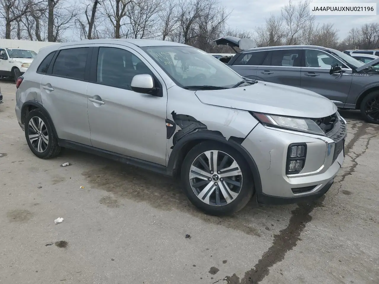 2022 Mitsubishi Outlander Sport Es VIN: JA4APUAUXNU021196 Lot: 46535025