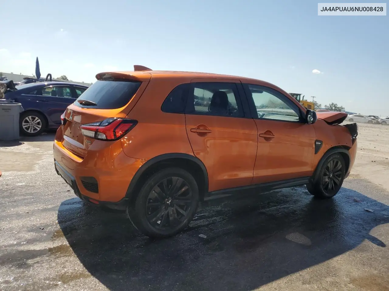 2022 Mitsubishi Outlander Sport Es VIN: JA4APUAU6NU008428 Lot: 53024815