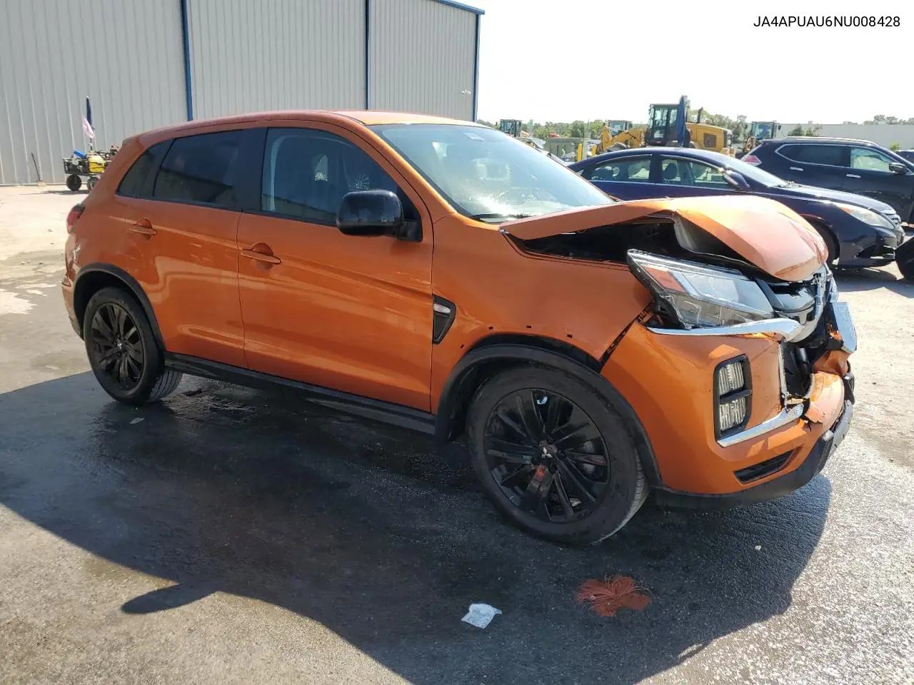 2022 Mitsubishi Outlander Sport Es VIN: JA4APUAU6NU008428 Lot: 53024815