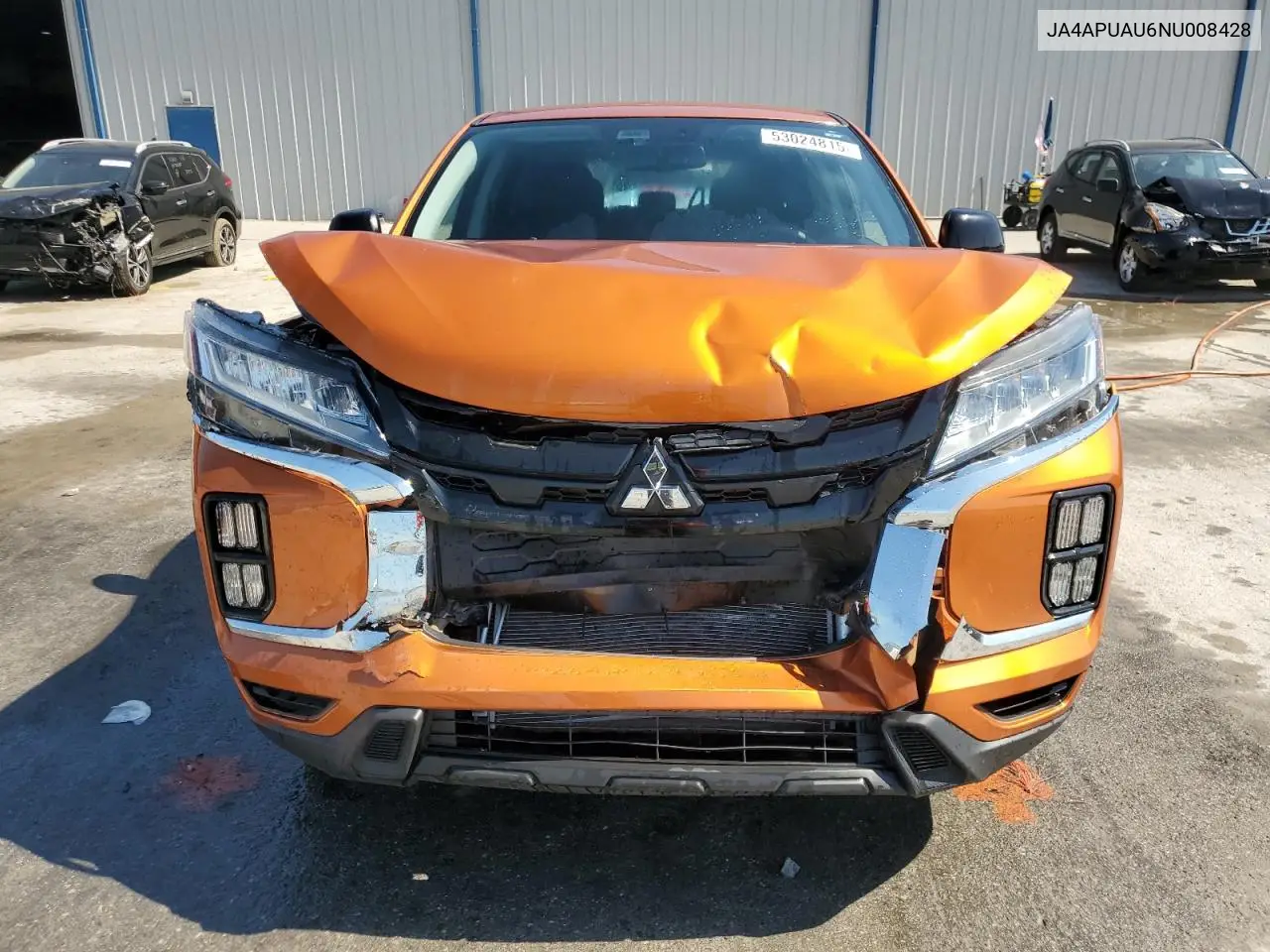 2022 Mitsubishi Outlander Sport Es VIN: JA4APUAU6NU008428 Lot: 53024815
