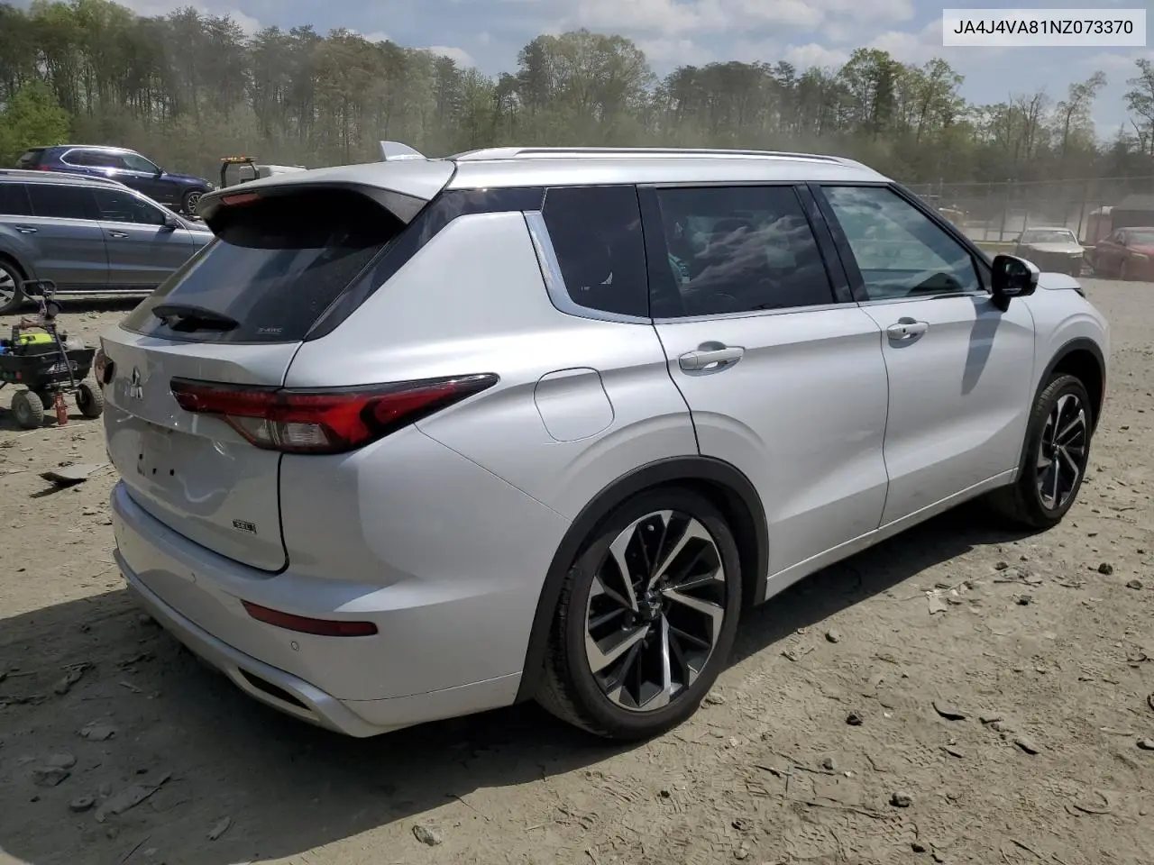 2022 Mitsubishi Outlander Sel VIN: JA4J4VA81NZ073370 Lot: 54191575