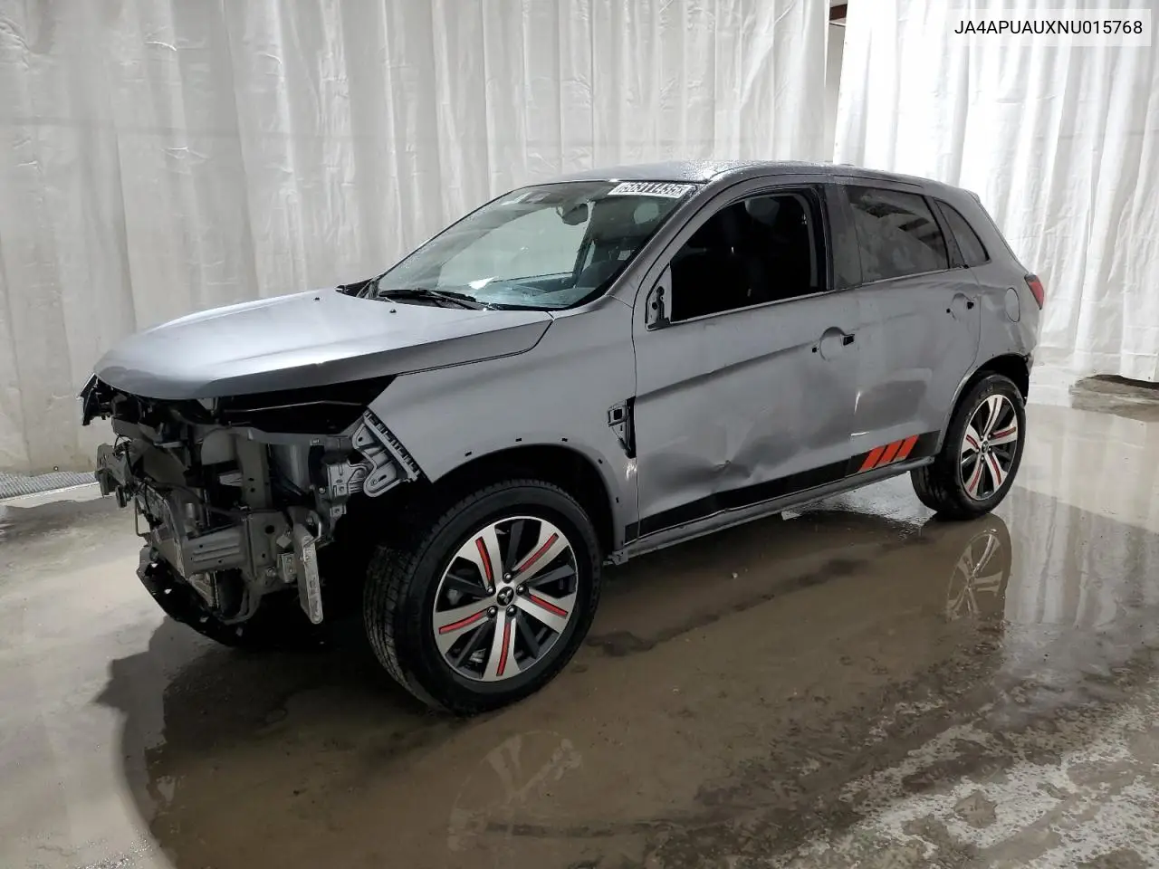 2022 Mitsubishi Outlander Sport Es VIN: JA4APUAUXNU015768 Lot: 56311435