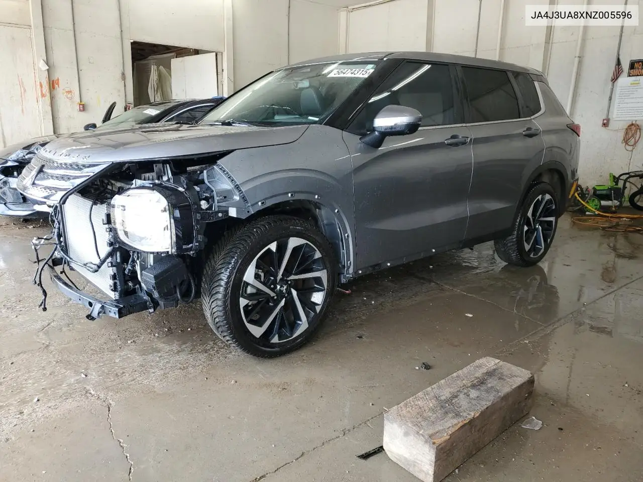 2022 Mitsubishi Outlander Se VIN: JA4J3UA8XNZ005596 Lot: 56474315
