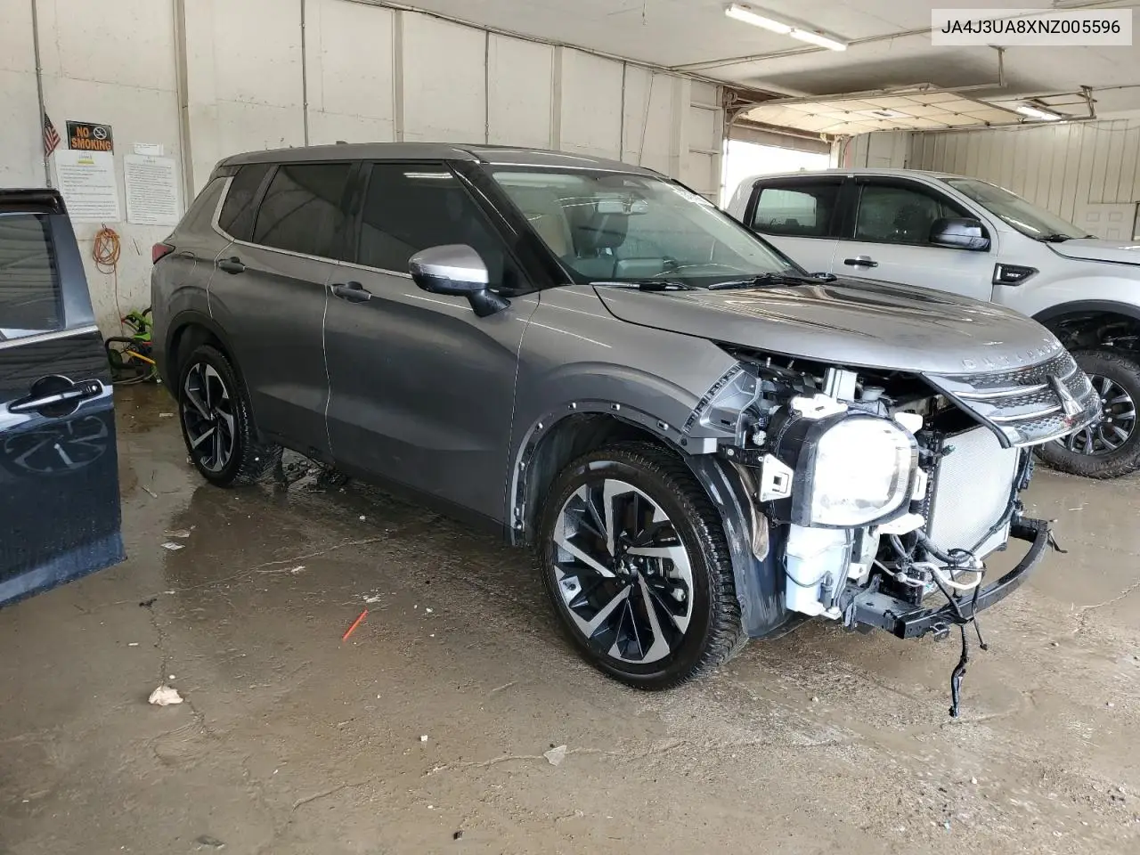 2022 Mitsubishi Outlander Se VIN: JA4J3UA8XNZ005596 Lot: 56474315