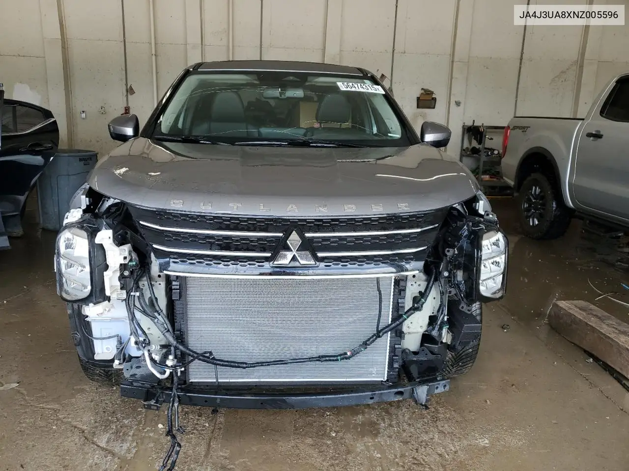 2022 Mitsubishi Outlander Se VIN: JA4J3UA8XNZ005596 Lot: 56474315