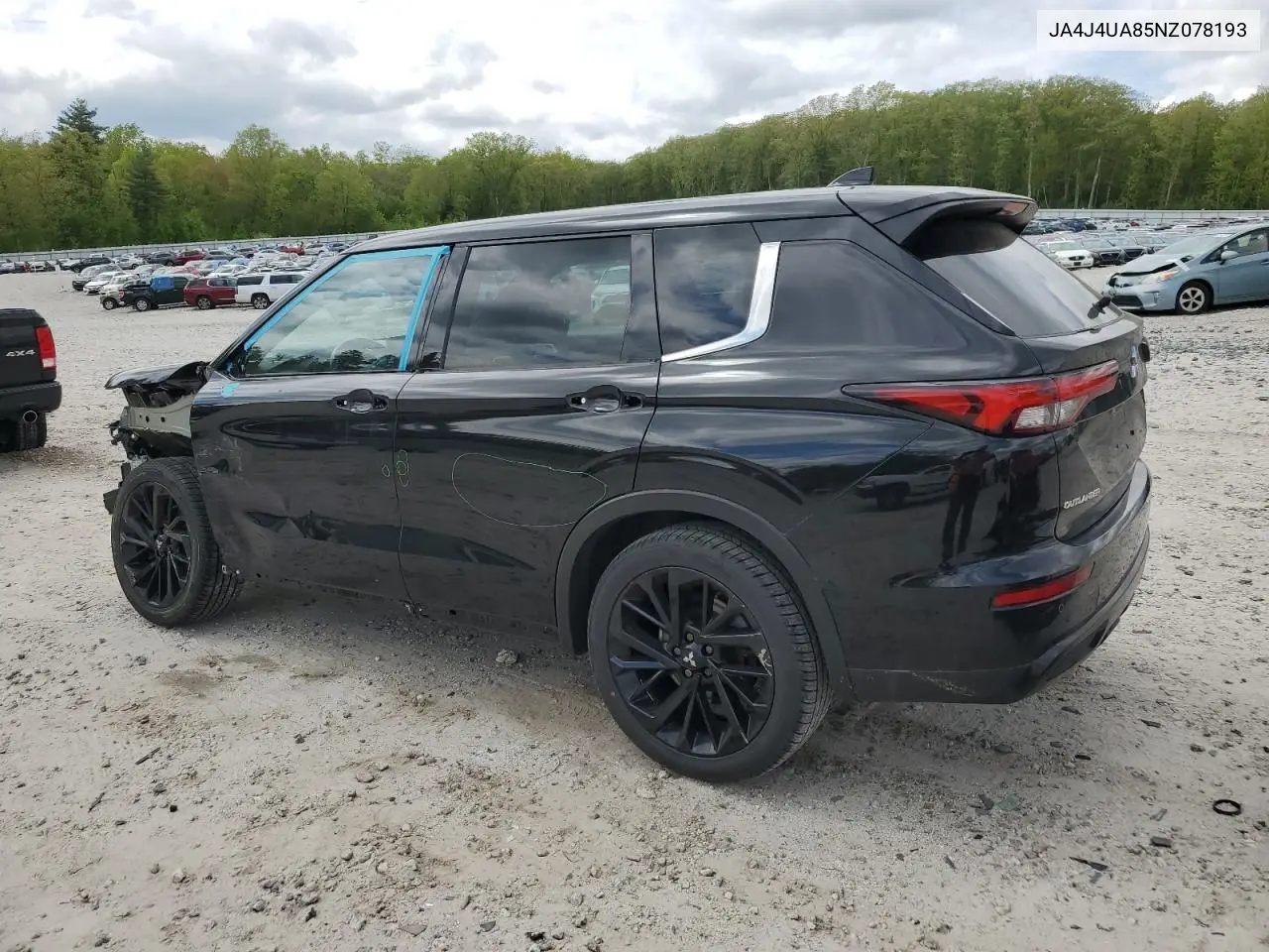 2022 Mitsubishi Outlander Se VIN: JA4J4UA85NZ078193 Lot: 56661845