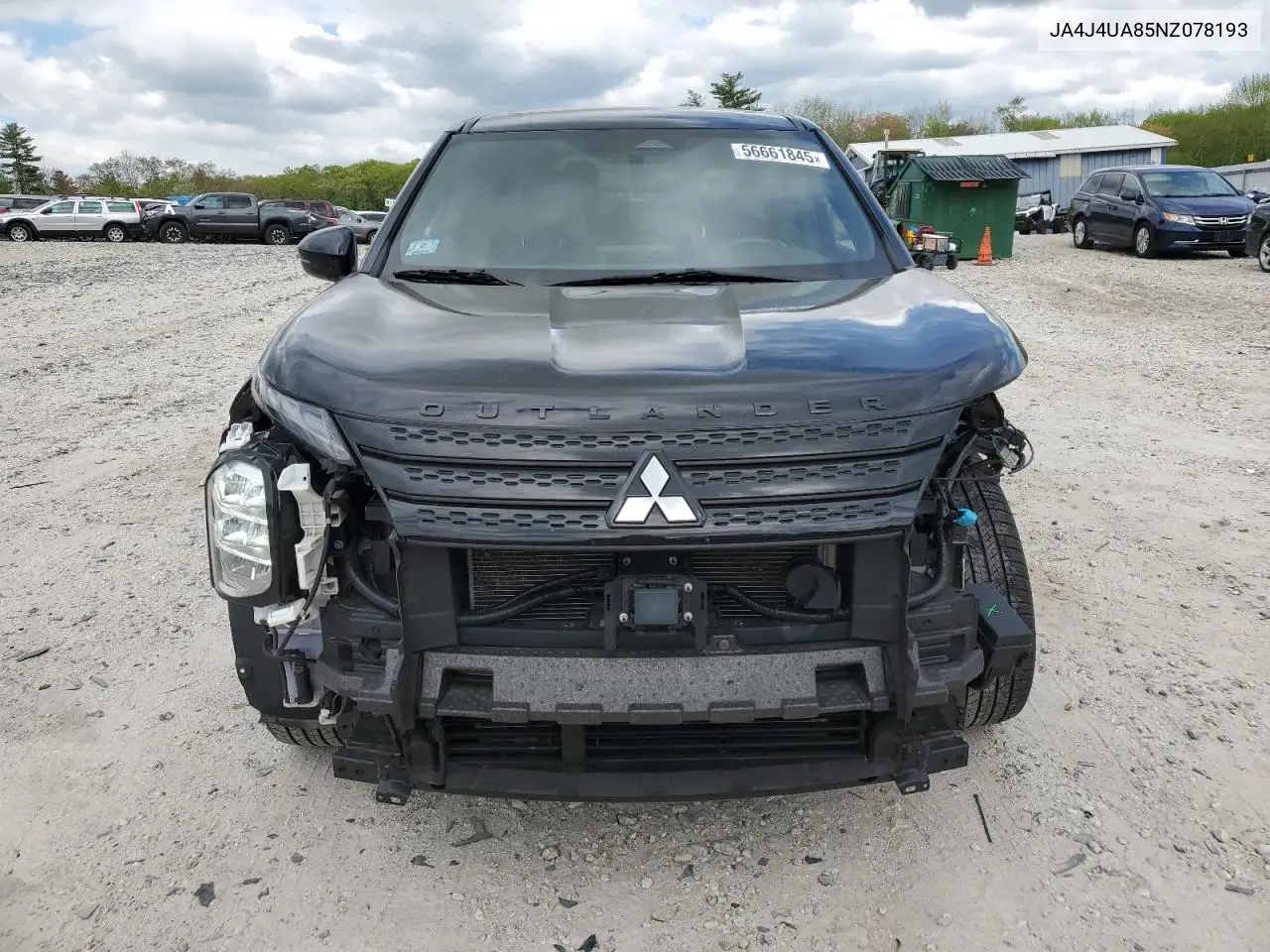 2022 Mitsubishi Outlander Se VIN: JA4J4UA85NZ078193 Lot: 56661845
