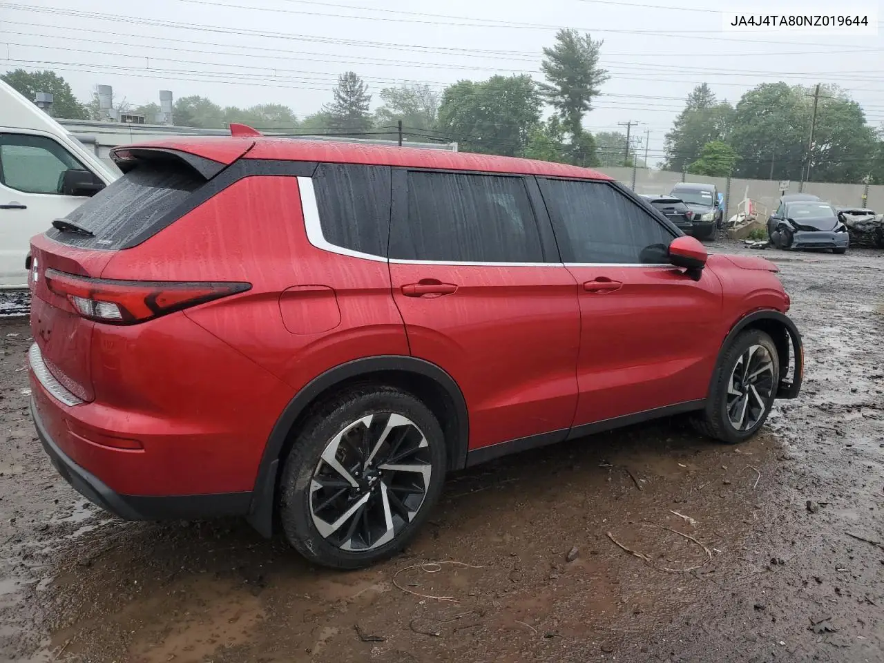 2022 Mitsubishi Outlander Es VIN: JA4J4TA80NZ019644 Lot: 56687175