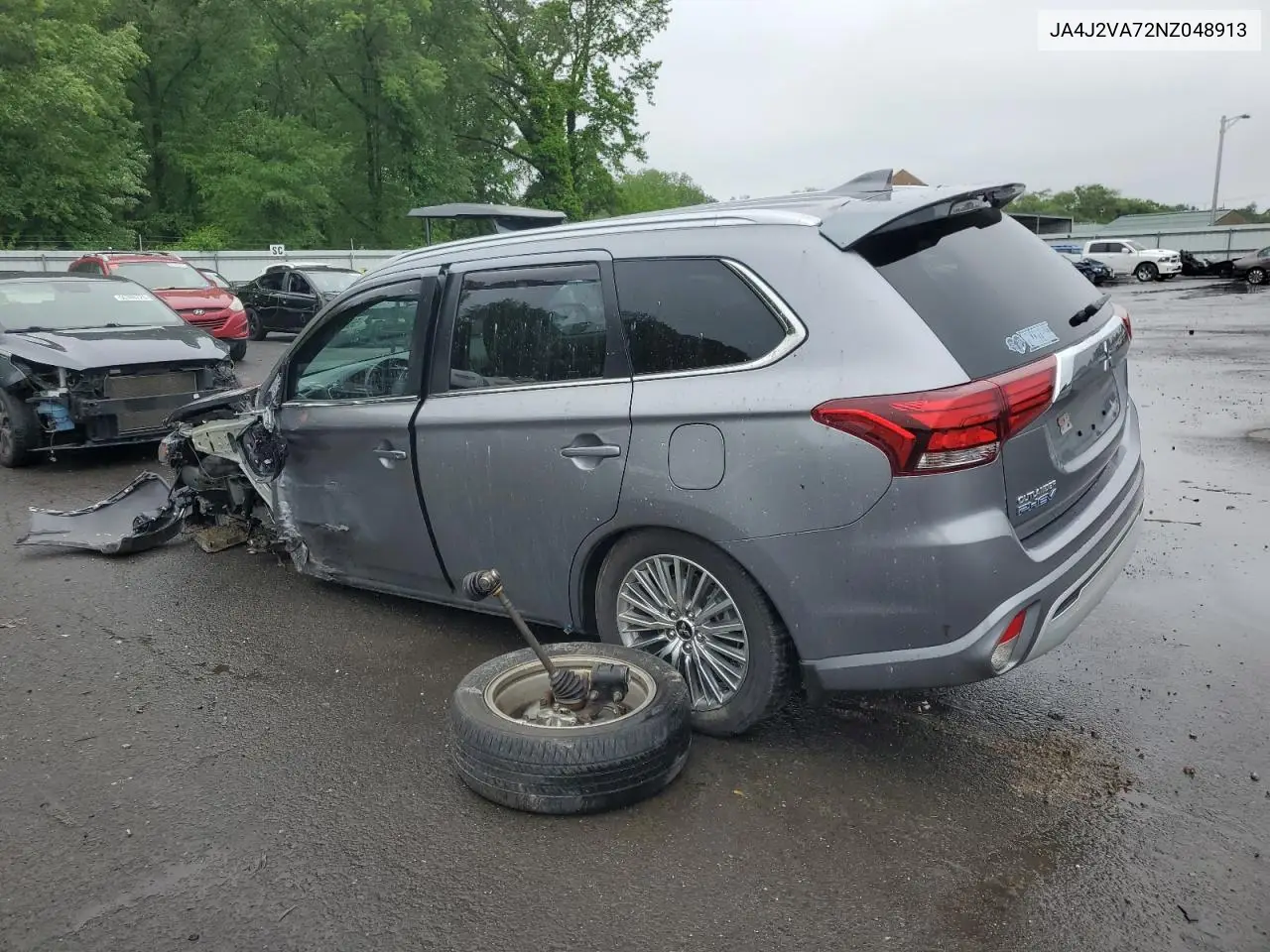 2022 Mitsubishi Outlander Sel VIN: JA4J2VA72NZ048913 Lot: 56689265