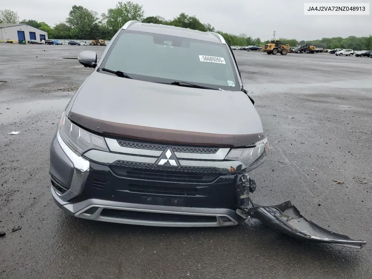2022 Mitsubishi Outlander Sel VIN: JA4J2VA72NZ048913 Lot: 56689265