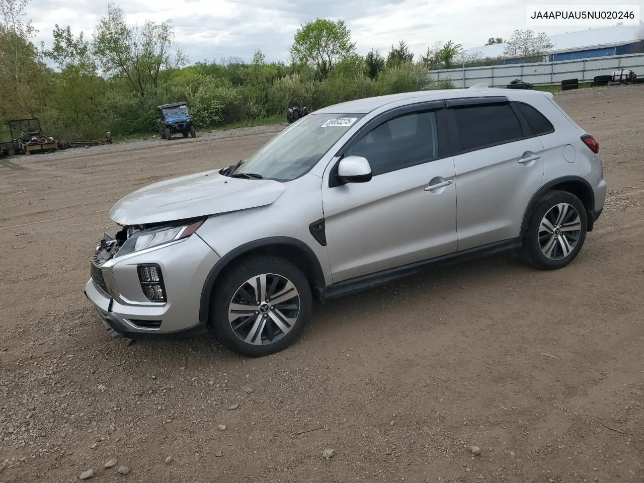 2022 Mitsubishi Outlander Sport Es VIN: JA4APUAU5NU020246 Lot: 56852275
