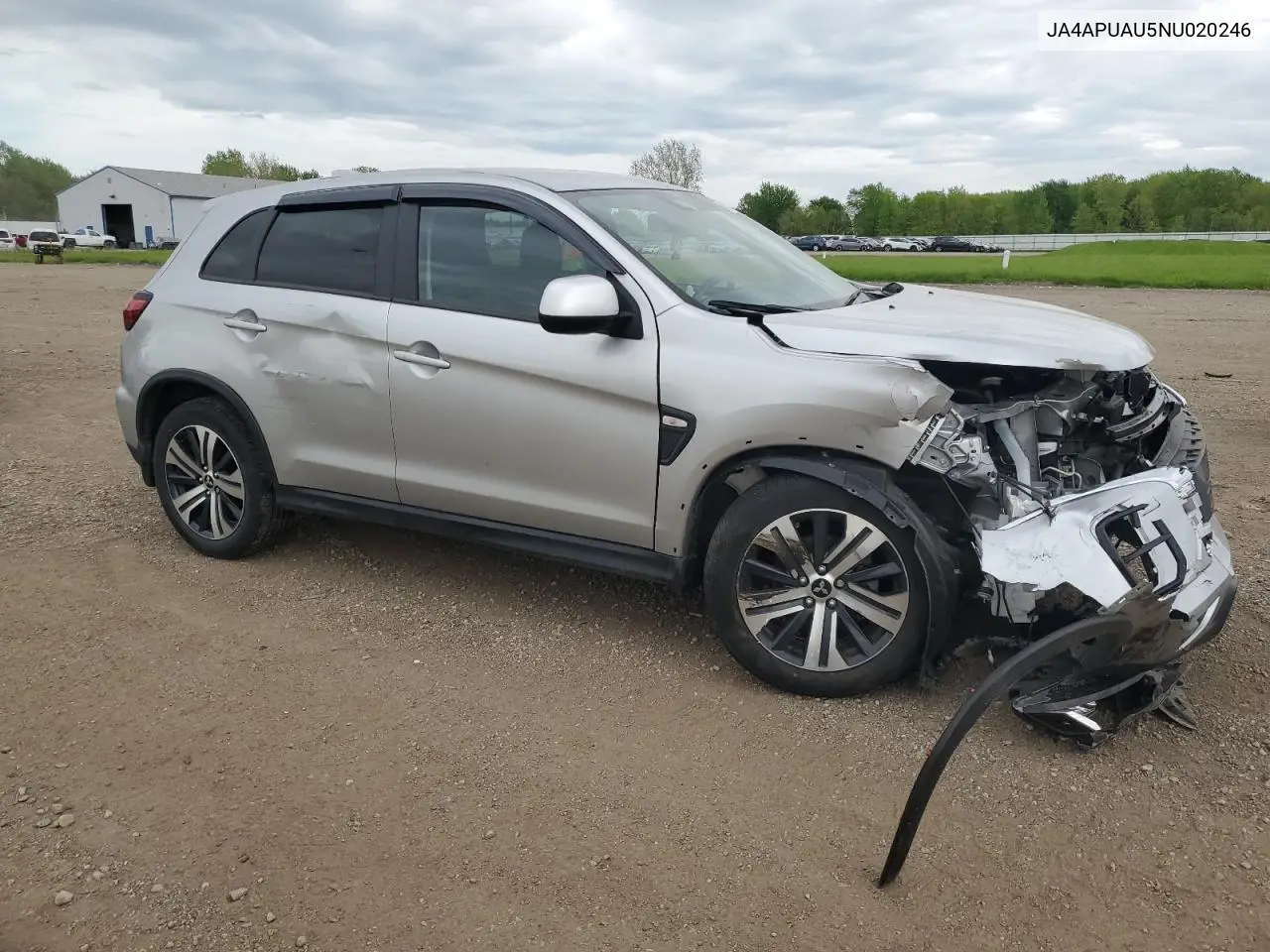 2022 Mitsubishi Outlander Sport Es VIN: JA4APUAU5NU020246 Lot: 56852275
