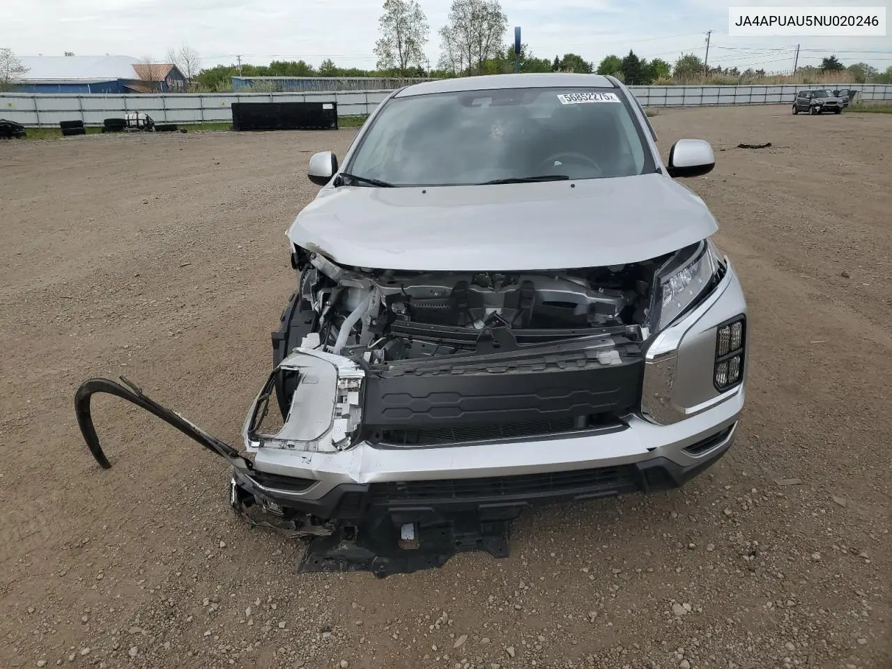 2022 Mitsubishi Outlander Sport Es VIN: JA4APUAU5NU020246 Lot: 56852275
