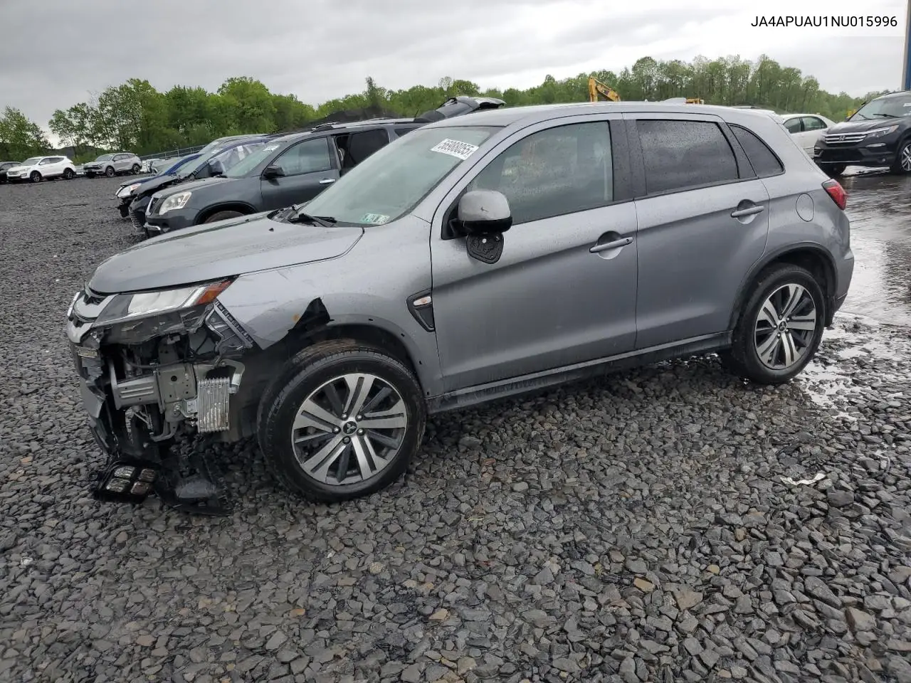 2022 Mitsubishi Outlander Sport Es VIN: JA4APUAU1NU015996 Lot: 56988055