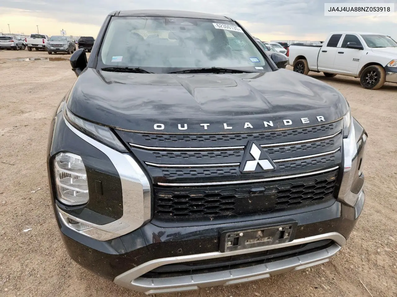 2022 Mitsubishi Outlander Se VIN: JA4J4UA88NZ053918 Lot: 62300135
