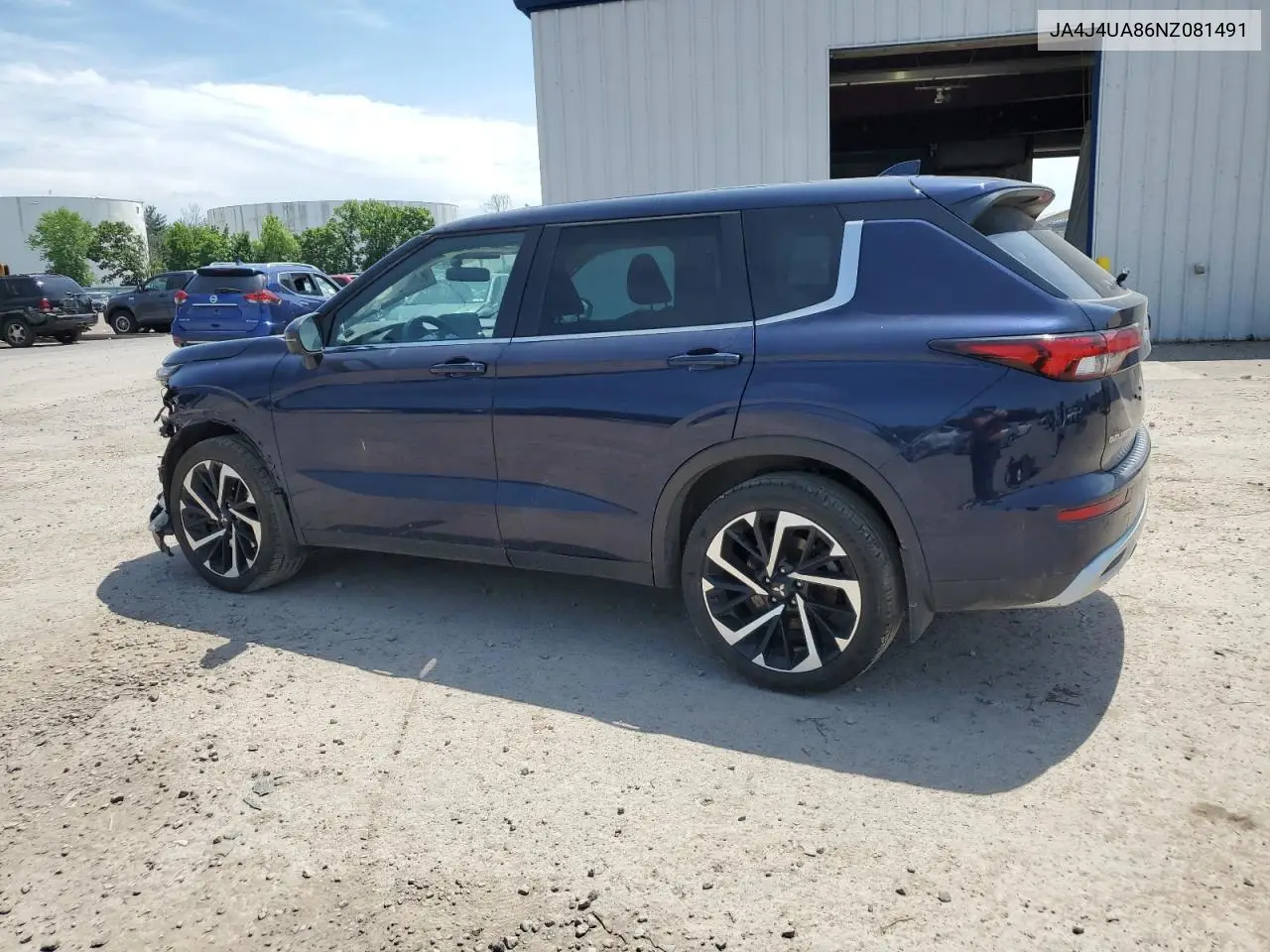 2022 Mitsubishi Outlander Se VIN: JA4J4UA86NZ081491 Lot: 62413045