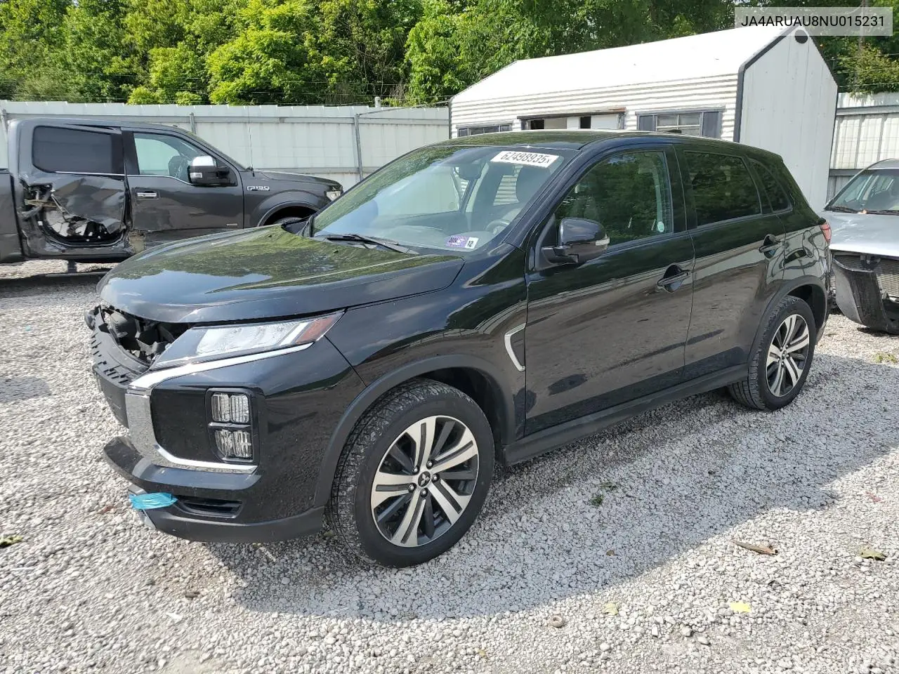 2022 Mitsubishi Outlander Sport Es VIN: JA4ARUAU8NU015231 Lot: 62498935