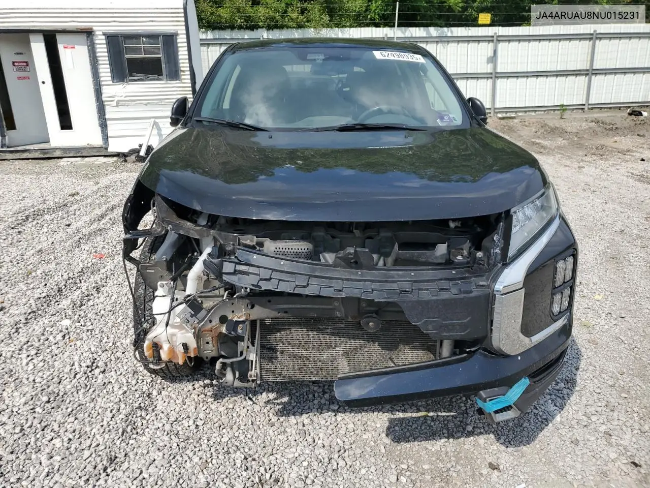 2022 Mitsubishi Outlander Sport Es VIN: JA4ARUAU8NU015231 Lot: 62498935