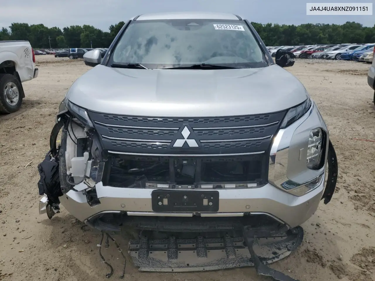 2022 Mitsubishi Outlander Se VIN: JA4J4UA8XNZ091151 Lot: 62523125