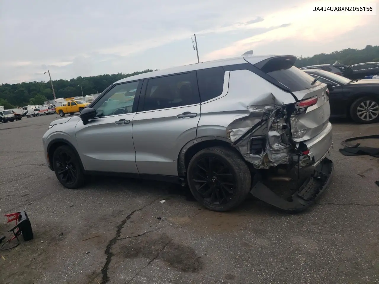 2022 Mitsubishi Outlander Se VIN: JA4J4UA8XNZ056156 Lot: 62524245
