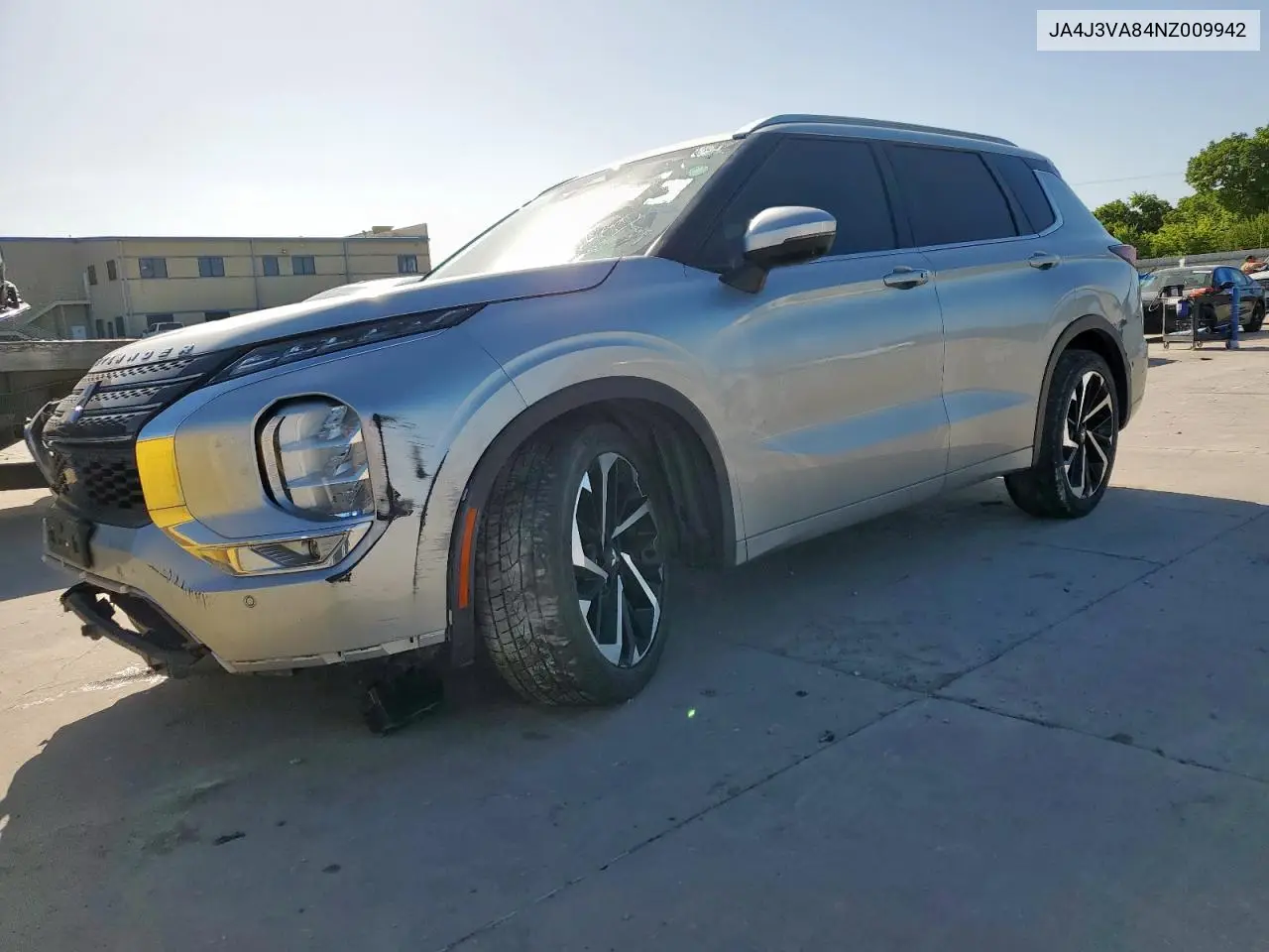 2022 Mitsubishi Outlander Sel VIN: JA4J3VA84NZ009942 Lot: 62904475
