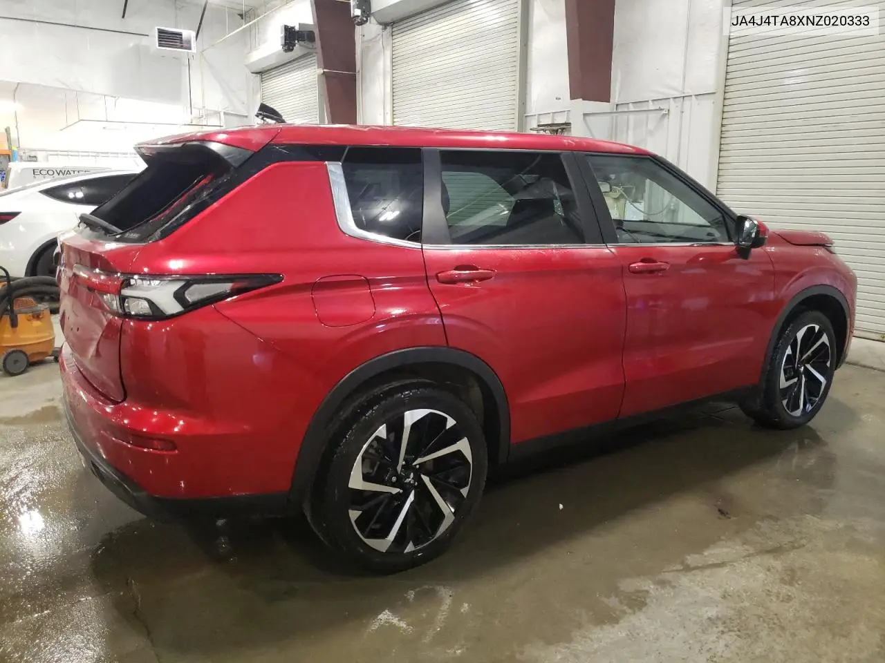 2022 Mitsubishi Outlander Es VIN: JA4J4TA8XNZ020333 Lot: 62978635