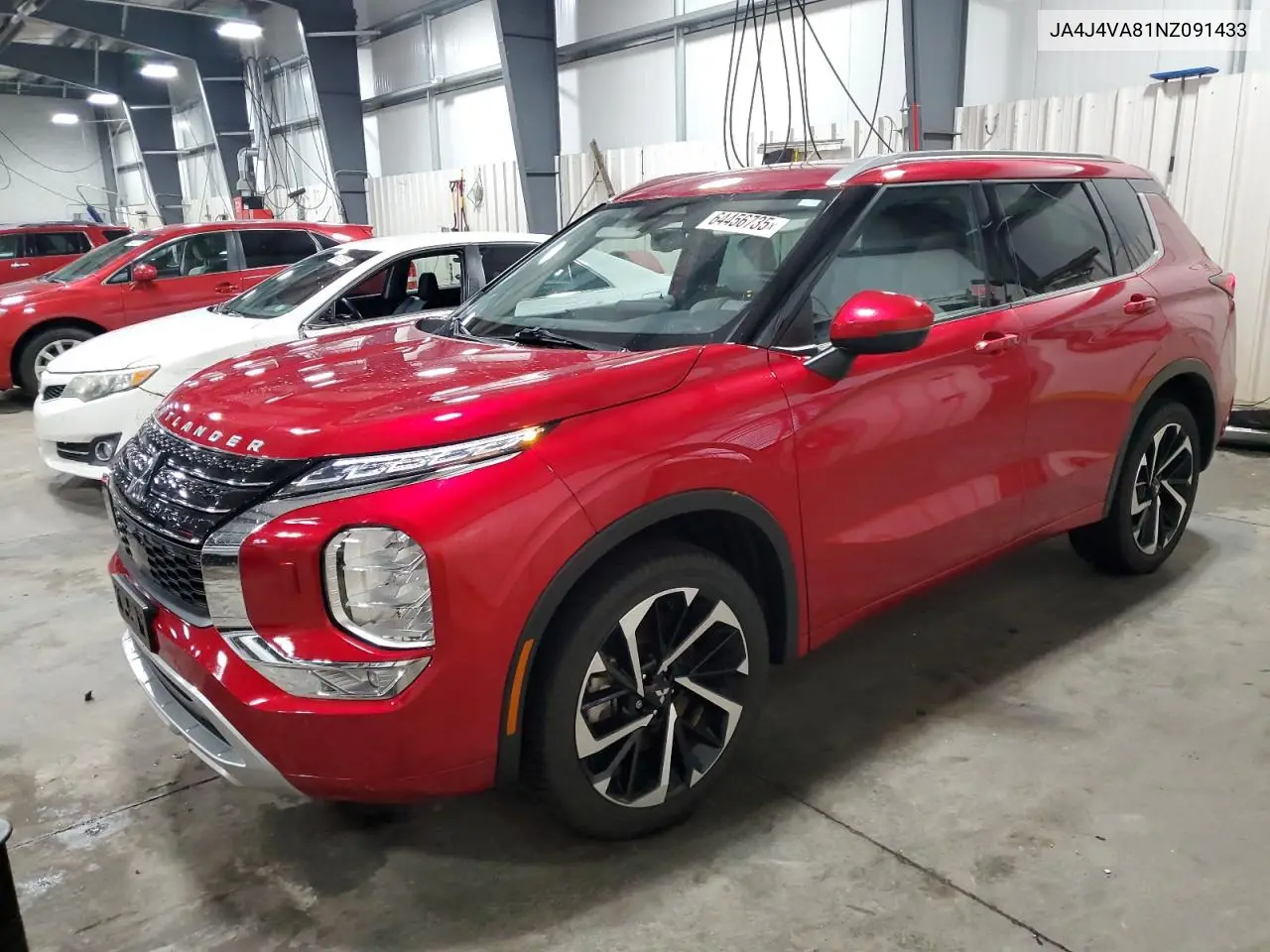 2022 Mitsubishi Outlander Sel VIN: JA4J4VA81NZ091433 Lot: 64456735