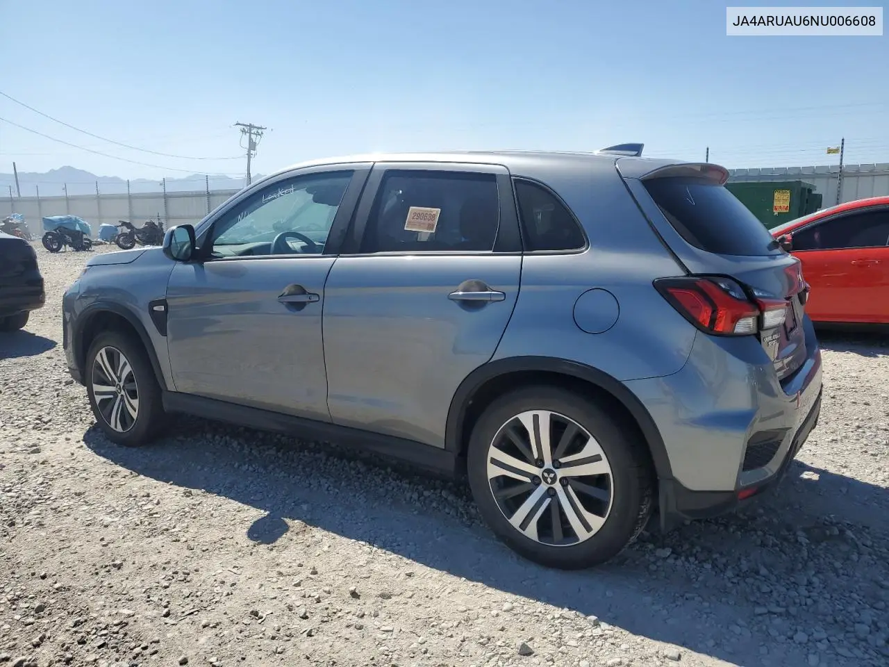 2022 Mitsubishi Outlander Sport Es VIN: JA4ARUAU6NU006608 Lot: 64507095