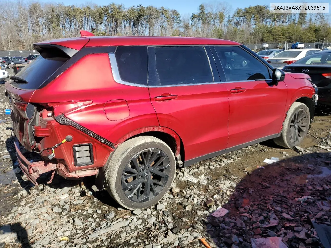 2023 Mitsubishi Outlander Sel VIN: JA4J3VA8XPZ039515 Lot: 42351155