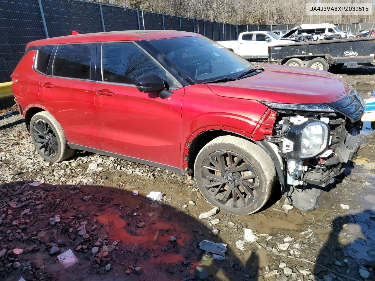 2023 Mitsubishi Outlander Sel VIN: JA4J3VA8XPZ039515 Lot: 42351155