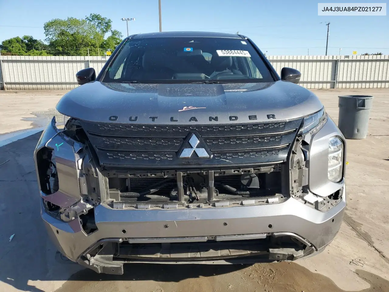 2023 Mitsubishi Outlander Se VIN: JA4J3UA84PZ021277 Lot: 53884445