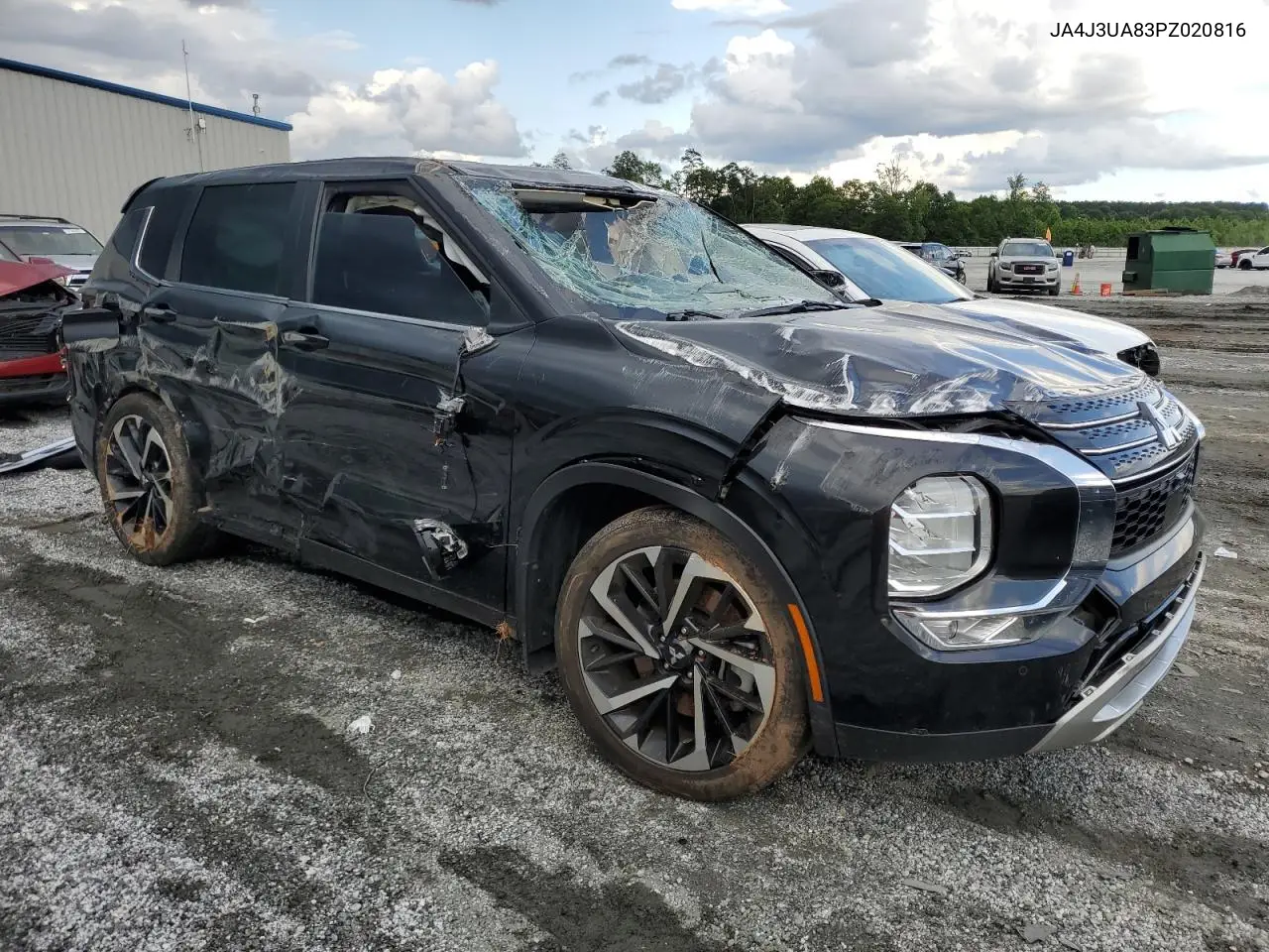 2023 Mitsubishi Outlander Se VIN: JA4J3UA83PZ020816 Lot: 56776355